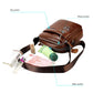 Men Casual Genuine Leather Crossbody Shoulder Bag