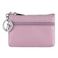 Genuine Leather Zipper Key Coin Purse