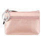 Genuine Leather Zipper Key Coin Purse