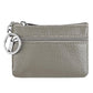 Genuine Leather Zipper Key Coin Purse