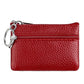 Genuine Leather Zipper Key Coin Purse