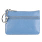 Genuine Leather Zipper Key Coin Purse