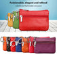 Genuine Leather Zipper Key Coin Purse