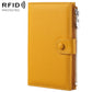 Genuine Leather RFID Anti-theft Document Storage Bag