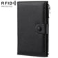 Genuine Leather RFID Anti-theft Document Storage Bag