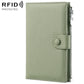 Genuine Leather RFID Anti-theft Document Storage Bag