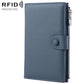 Genuine Leather RFID Anti-theft Document Storage Bag