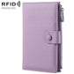 Genuine Leather RFID Anti-theft Document Storage Bag