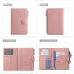 Genuine Leather RFID Anti-theft Document Storage Bag