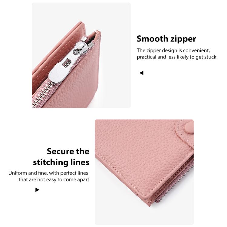 Genuine Leather RFID Anti-theft Document Storage Bag