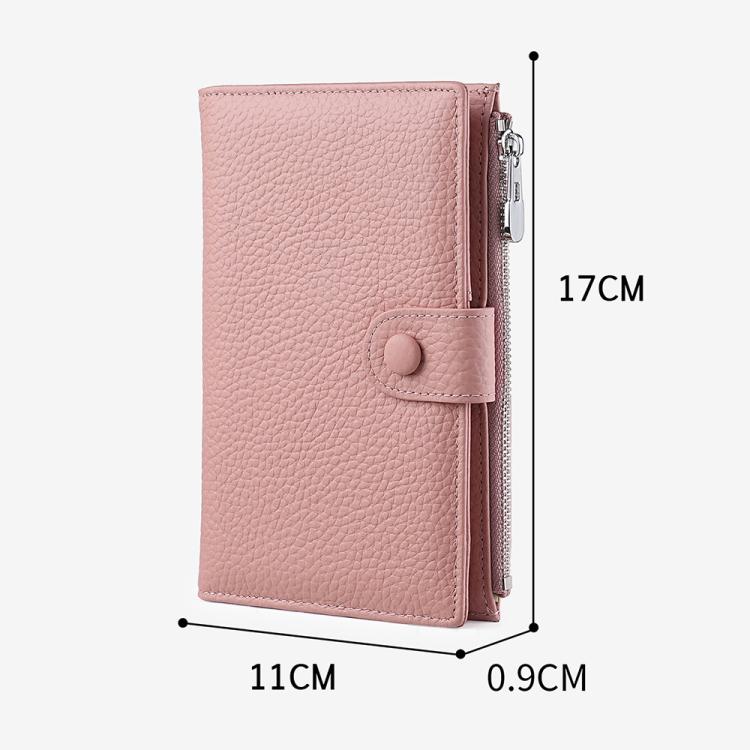 Genuine Leather RFID Anti-theft Document Storage Bag