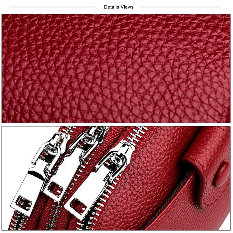 Women Large Capacity Genuine Leather Crossbody Bag