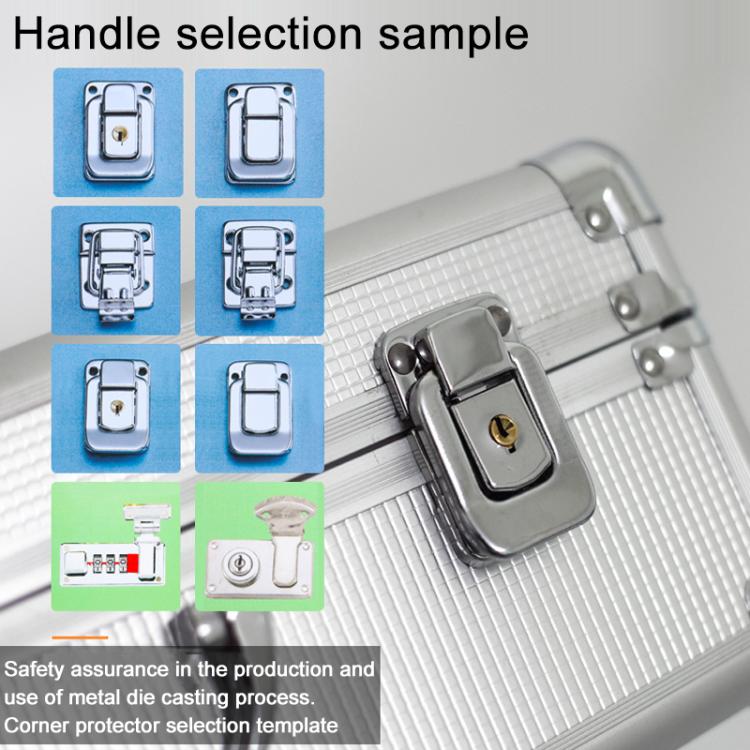 Aluminum Alloy Multifunctional Hardware Portable Sound Card Tool Storage Box