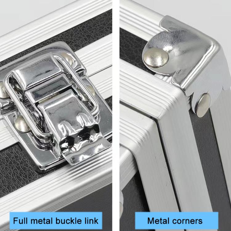 Aluminum Alloy Portable Toolbox with Buckle Lock