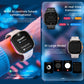 LOKMAT APPLLP 6 Max white smartwatch showing AI assistant features