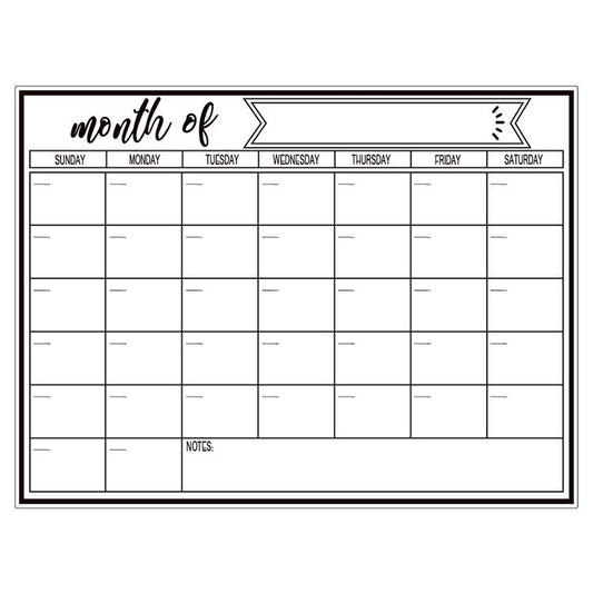 Monthly Plan Magnetic Refrigerator Message Board, 21x28cm, 42x29.7cm