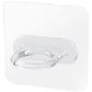100pcs/Pack Multifunctional Transparent Self-Adhesive Round Hook
