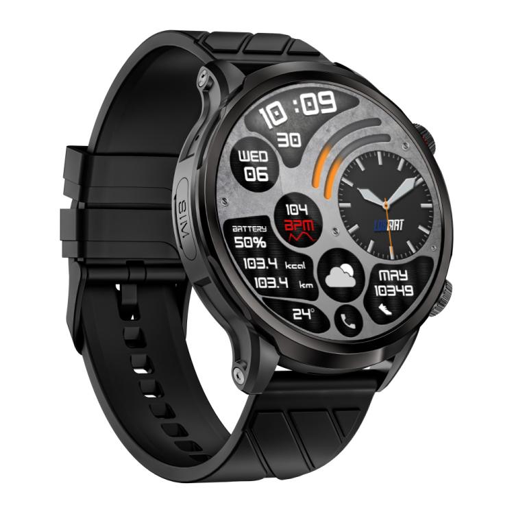 LOKMAT APPLLP 8 Pro 4G Smart Watch, 1.85 inch SC8541E Quad Core, 3GB+32GB, Android 8.1, GPS, Heart Rate