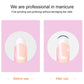 100pcs/Pack Diamond Shaped Nail Art Sanding Sponge File Manicure Tool, without LOGO, with LOGO