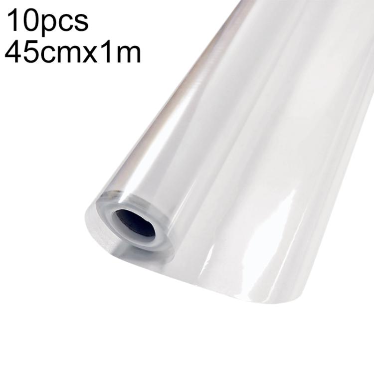 Transparent wall protective film roll, 45cm x 1m, electrostatic residue-free protection