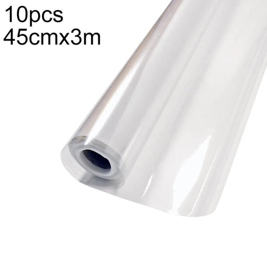 Transparent wall protective film roll, 45cm x 3m, electrostatic residue-free protection