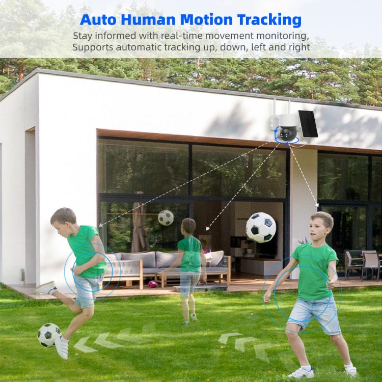 RH-BC10T 4G 3MP Solar-Powered Low-Power Outdoor PTZ Security Camera, RH-BC10T