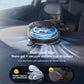 Magnetic phone holder on dashboard with base and suction-cup structure