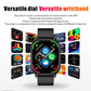 QX17 2.01-inch IPS Display Outdoor Sports Smart Watch Built-in GPS / Compass