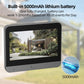 RH-PD9 video doorbell with built-in 5000mAh battery, 4.3-inch screen and round camera