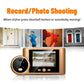 RH-TPD08 720P 2.8 inch Display Electronic Peephole 2.4G Wireless Video Doorbell