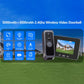 RH-TPD10-W 4 inch IPS Screen Tuya Smart Two-Way Audio Intercom WiFi Video Doorbell