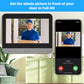 Smart WiFi video doorbell monitor with Full HD front-door viewing