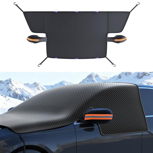 SUITU ST-3959 Car Thickened Oxford Cloth Magnetic Snow and Sunshade Front Windshield Cover