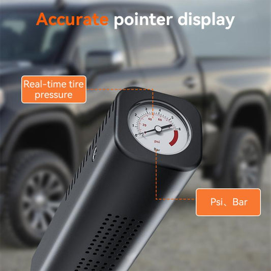 SUITU ST-5547 DC12V Portable Wired Car Pointer Pressure Gauge Inflator Pump, ST-5547