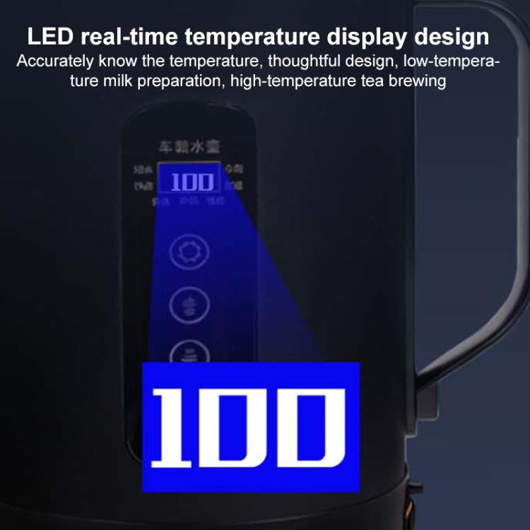 SUITU RC-1560A 12V-24V Universal Smart Temperature Control Car Large Capacity Electric Kettle