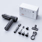 Handheld car vacuum cleaner kit in black with retail box and included attachments