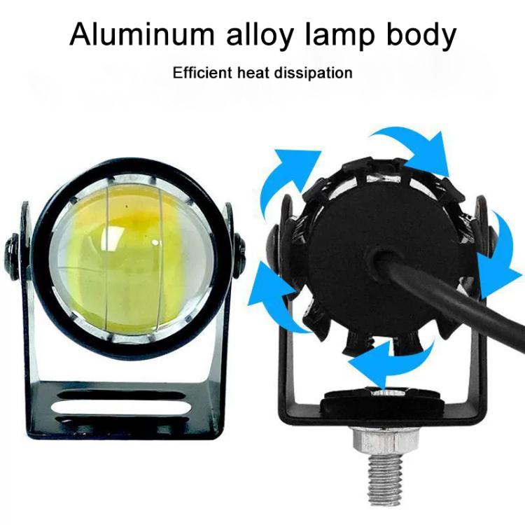 DC12-60V Motorcycle Ultra-bright LED mini Spotlight, without Switch, with Switch