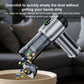 SUITU handheld vacuum cleaner with clear dust cup releasing debris