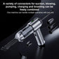 SUITU handheld vacuum cleaner with interchangeable nozzles and charging cable