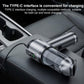 SUITU Type-C charging handheld vacuum cleaner with dust bin and control panel