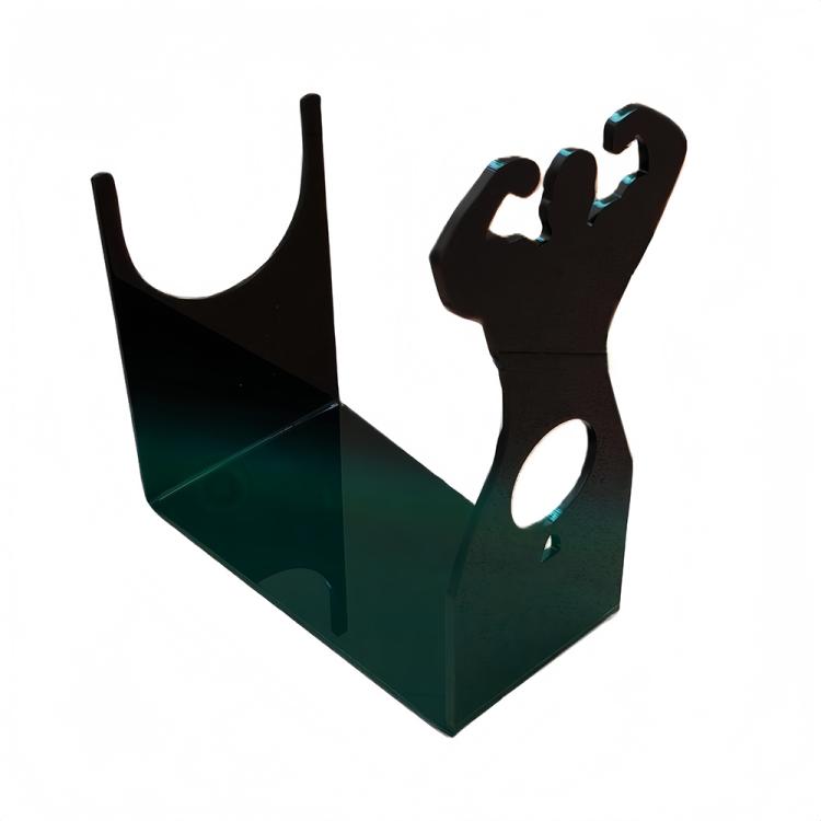 Creative Acrylic Desktop Wine Rack Wine Storage Display Stand, Single Pack, 2pcs/Pack