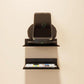 Small Wall-Mounted Acrylic Square Storage Rack Display Stand, Single Pack, 2pcs/Pack