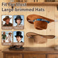 Wall-Mounted Clear Acrylic Three Holes Adjustable Cowboy Hat Storage Rack, Single Pack, 2pcs/Pack