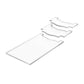 Clear Acrylic Furniture Anti-Slip Protective Gasket Wall Spacers, Single Set/Pack, Two Set/Pack