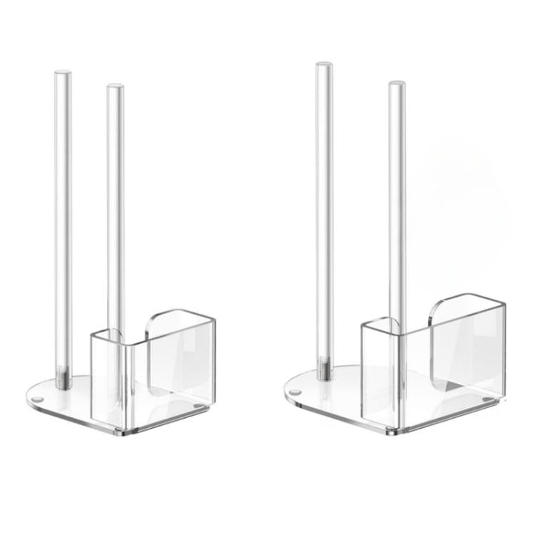 Transparent Acrylic Mason Jar Lid Storage Rack, 70mm Regular Mouth, 86mm Regular Mouth, 70mm and 86mm 2pcs/Pack