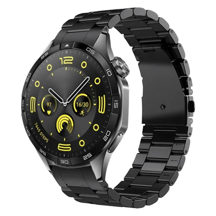 Three Beads Folding Flat Buckle Titanium Alloy Watch Band, For OPPO Watch X2 / Watch X