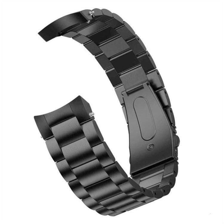 Three Beads Folding Flat Buckle Titanium Alloy Watch Band, For OPPO Watch X2 / Watch X