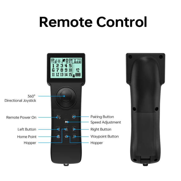 D50E GPS High Speed Smart Remote Control Fishing Bait Boat with Sonar Sensor, EU Plug, US Plug, UK Plug