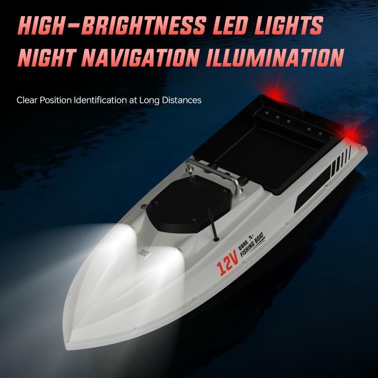 D80E GPS High Power Smart Remote Control Fishing Bait Boat with Sonar Sensor, EU Plug, US Plug, UK Plug