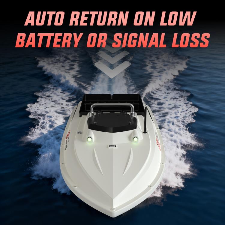 D80E GPS High Power Smart Remote Control Fishing Bait Boat with Sonar Sensor, EU Plug, US Plug, UK Plug